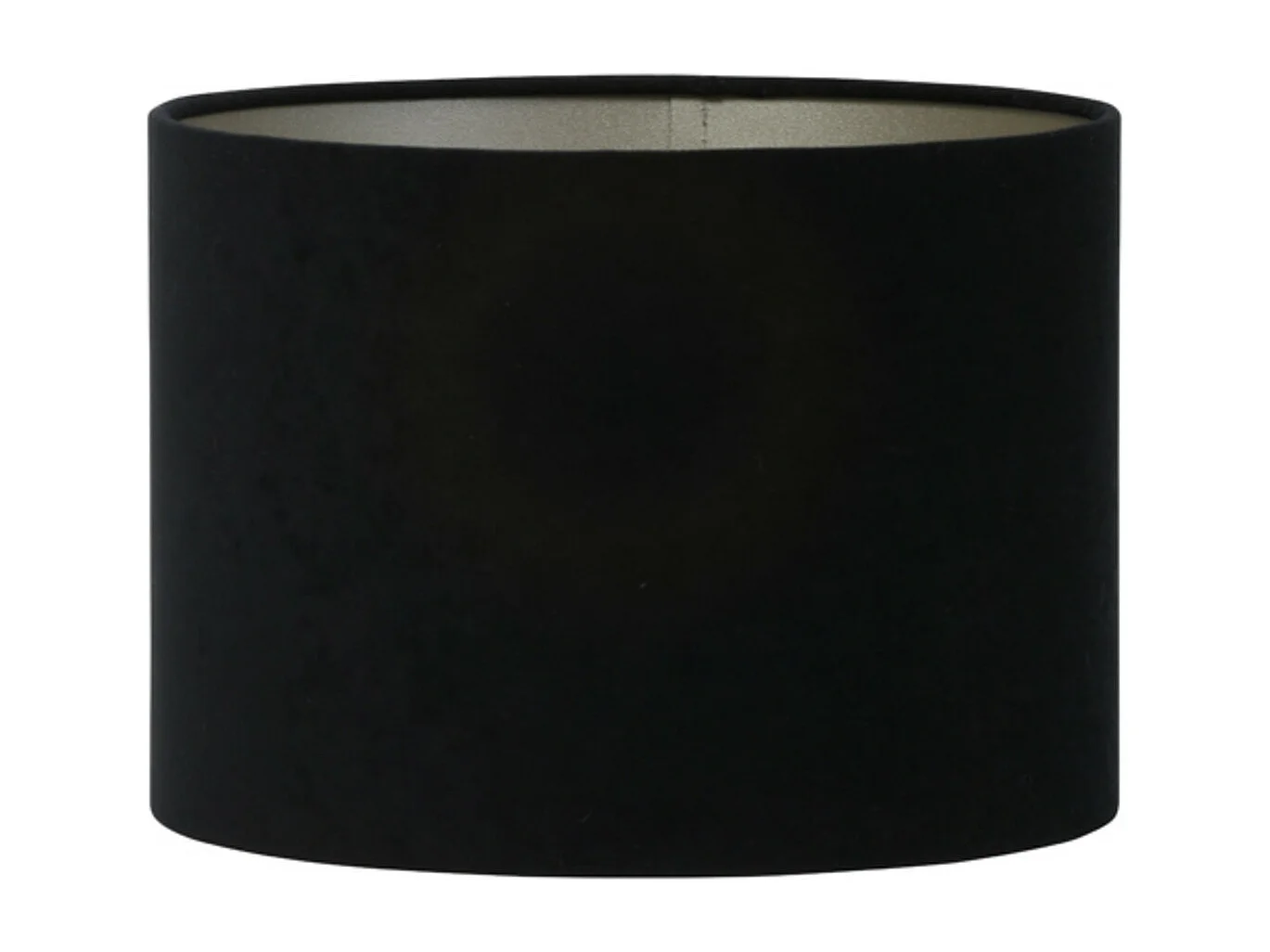 Pantalla VELOURS - Ø35x25cm - Negra