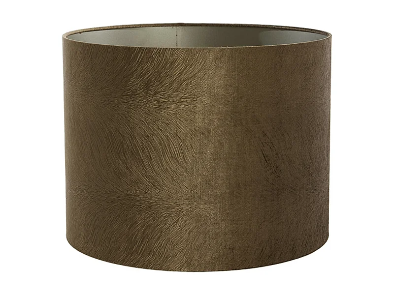 Lampenschirm LUBIS - Ø50x38cm - Braun