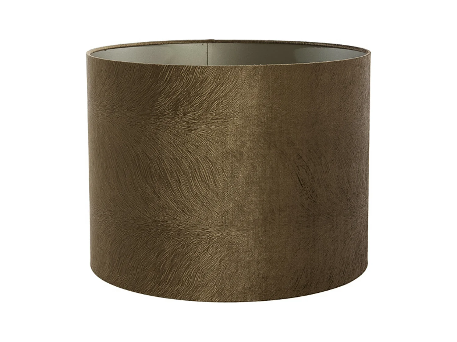 Abat-jour LUBIS - Ø50x38cm - Marron