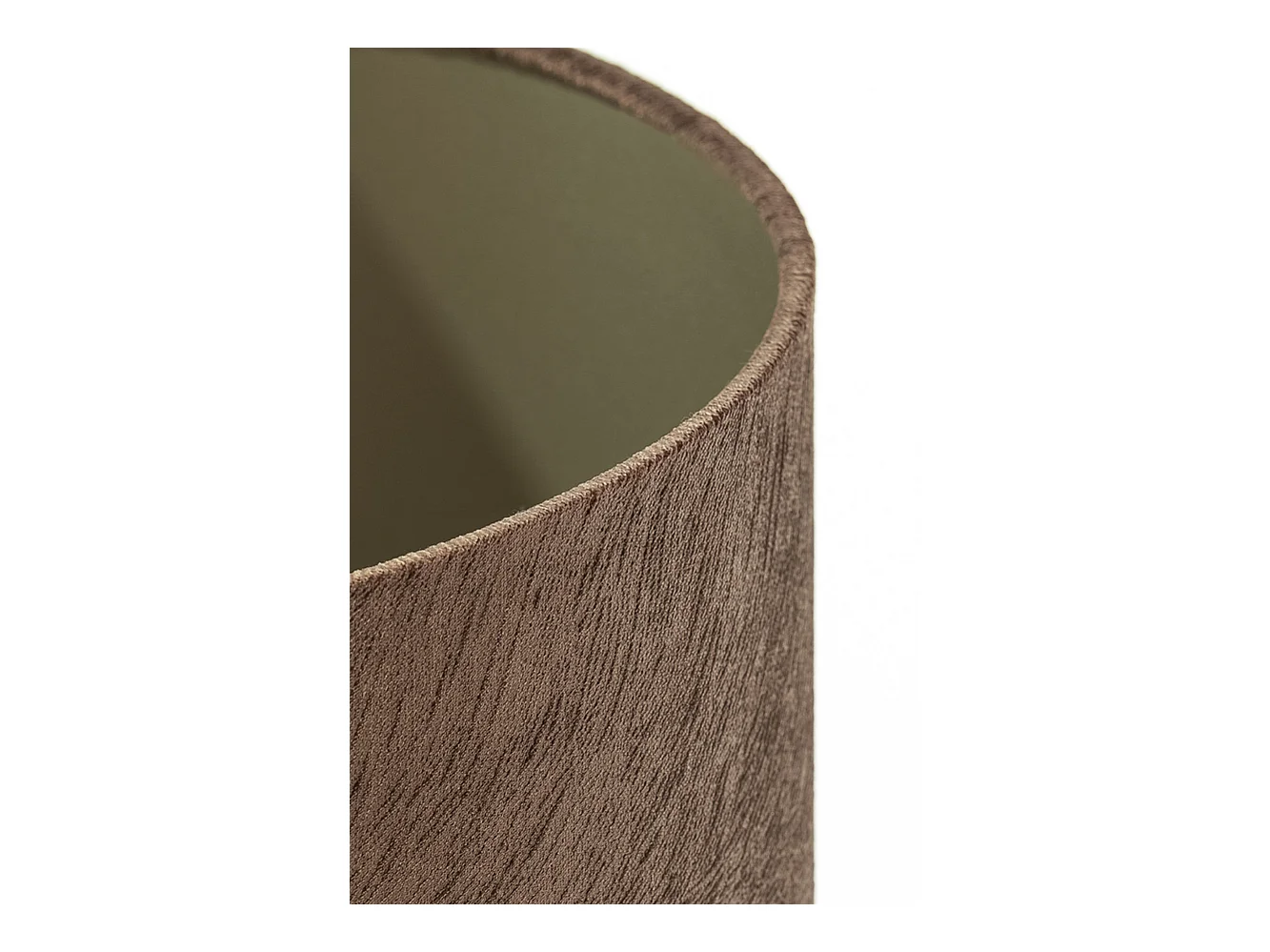 Abat-jour LUBIS - Ø50x38cm - Marron