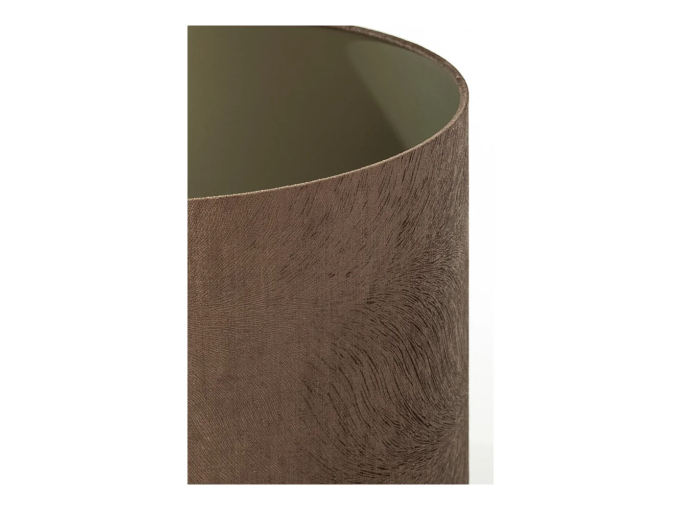 Abat-jour LUBIS - Ø50x38cm - Marron