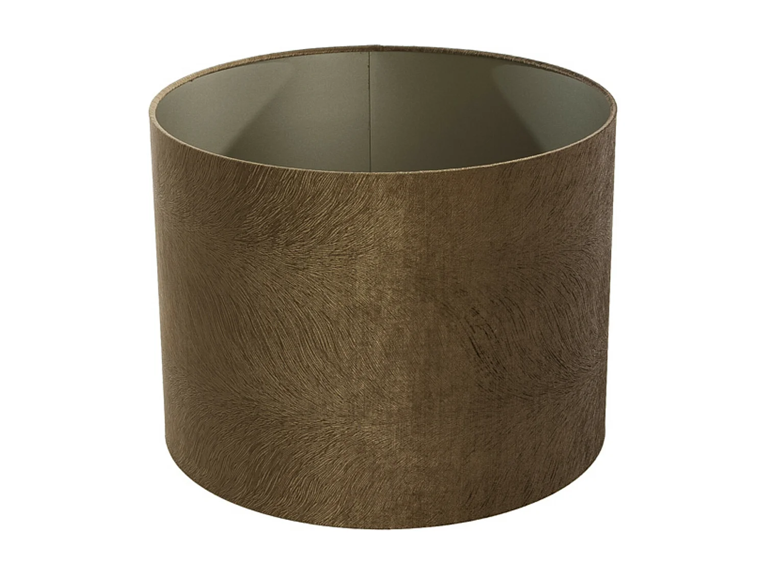 Lampenkap LUBIS - Ø50x38cm - Bruin