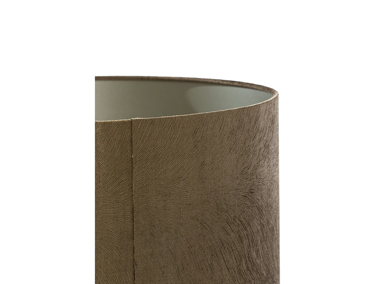 Lampenkap LUBIS - Ø50x38cm - Bruin