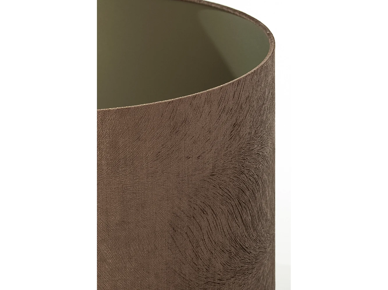 Lampenkap LUBIS - Ø50x38cm - Bruin