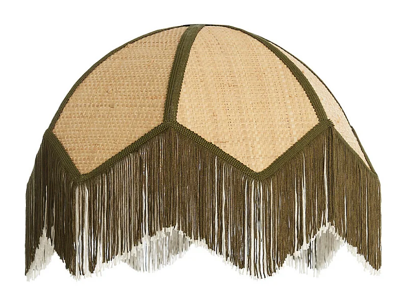 Abat-jour SULINA - Ø35x28cm - Vert