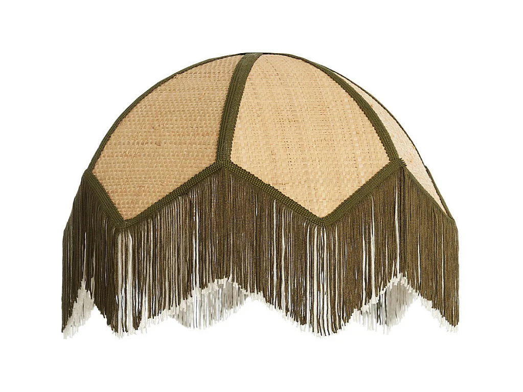 Abat-jour SULINA - Ø35x28cm - Vert