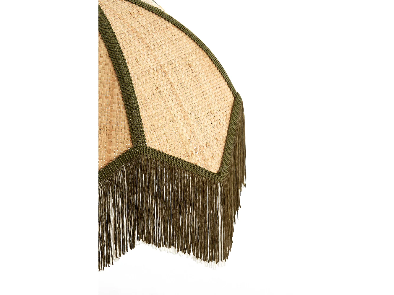 Abat-jour SULINA - Ø35x28cm - Vert