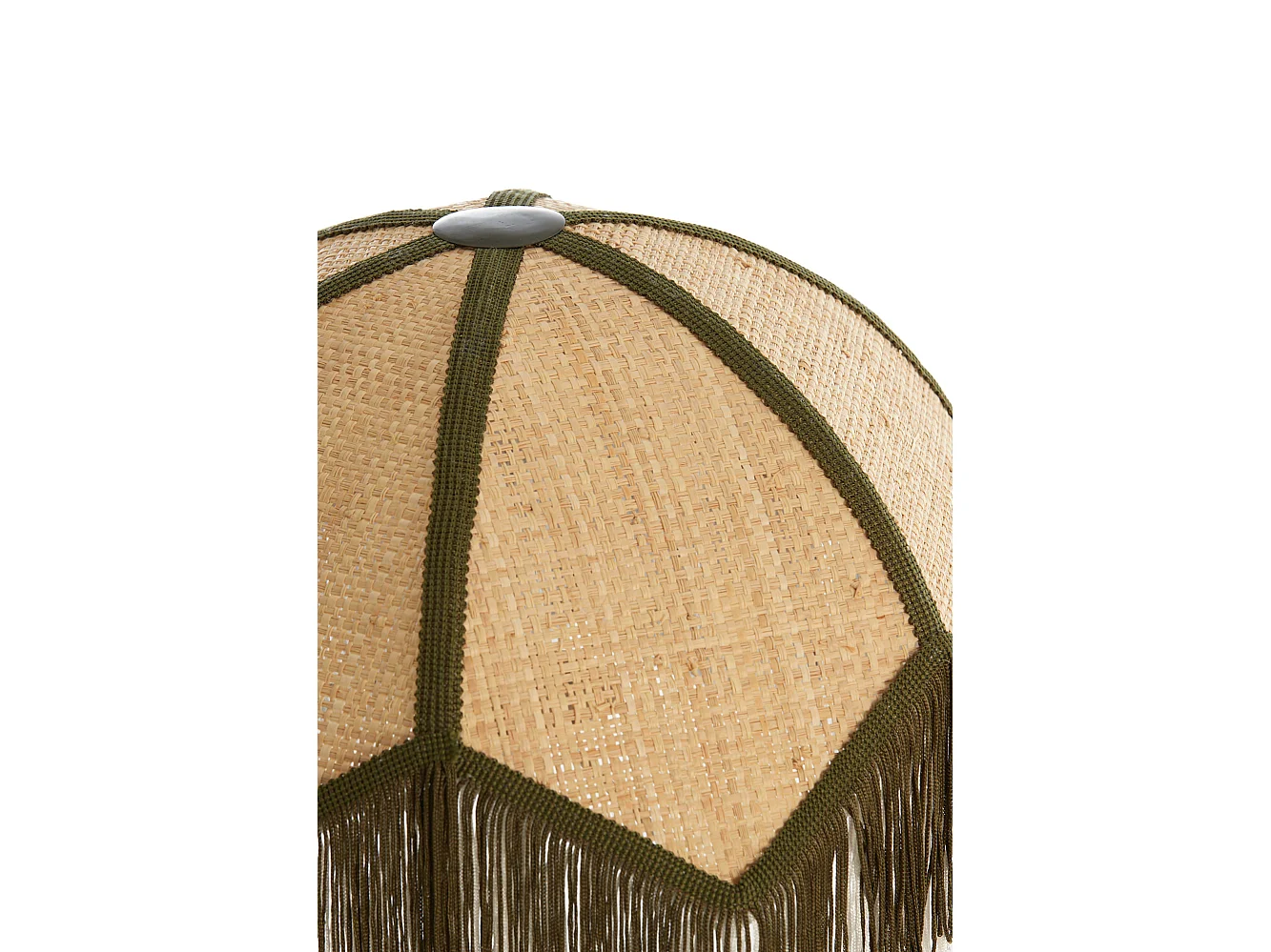 Abat-jour SULINA - Ø35x28cm - Vert