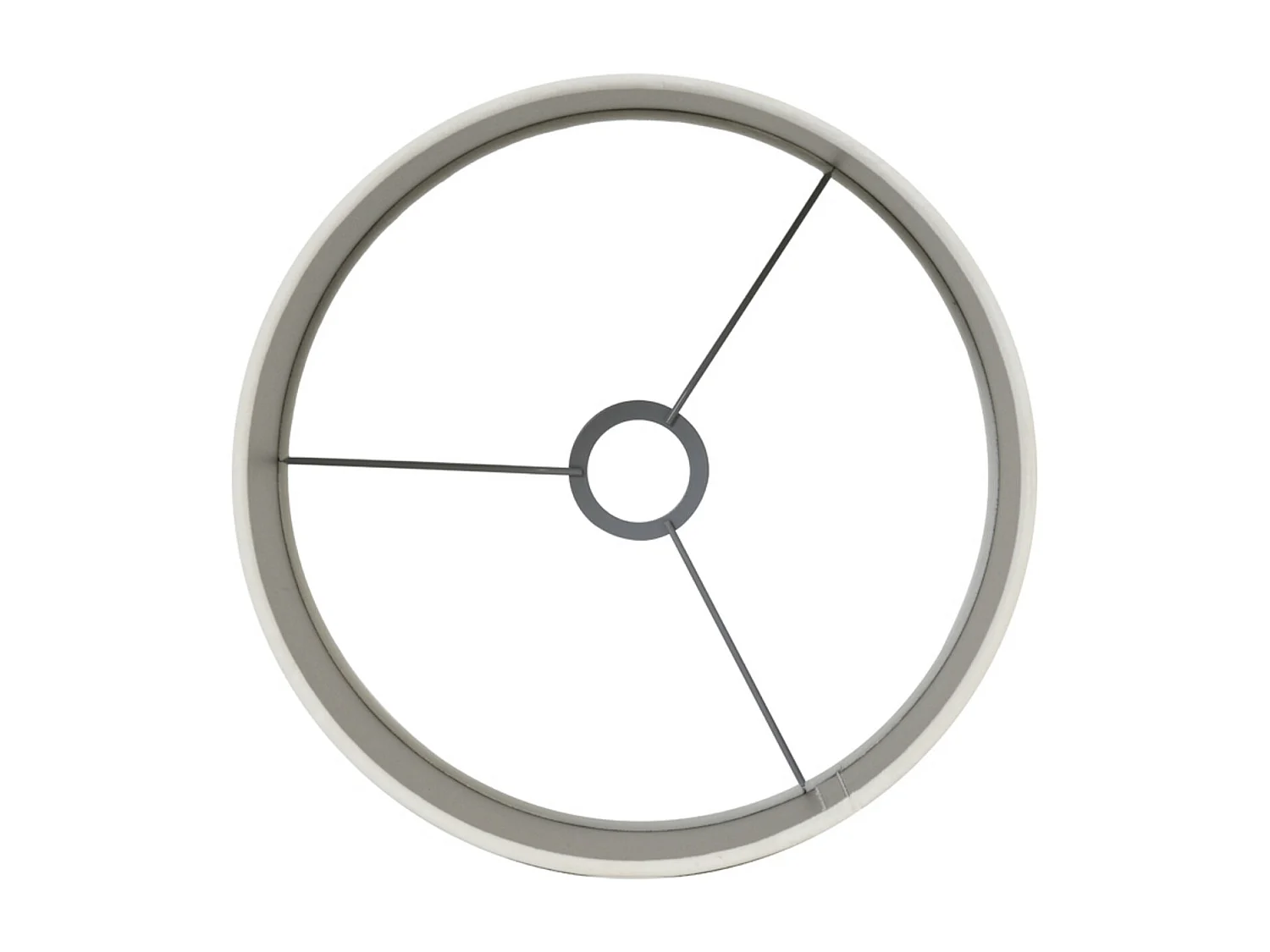 Pantalla VELOURS - Ø25x18cm - Blanco