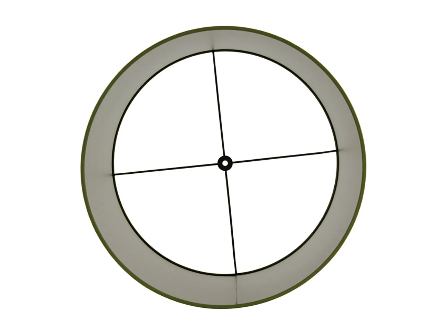 Lampenkap TWEED - Ø45x45cm - Groen