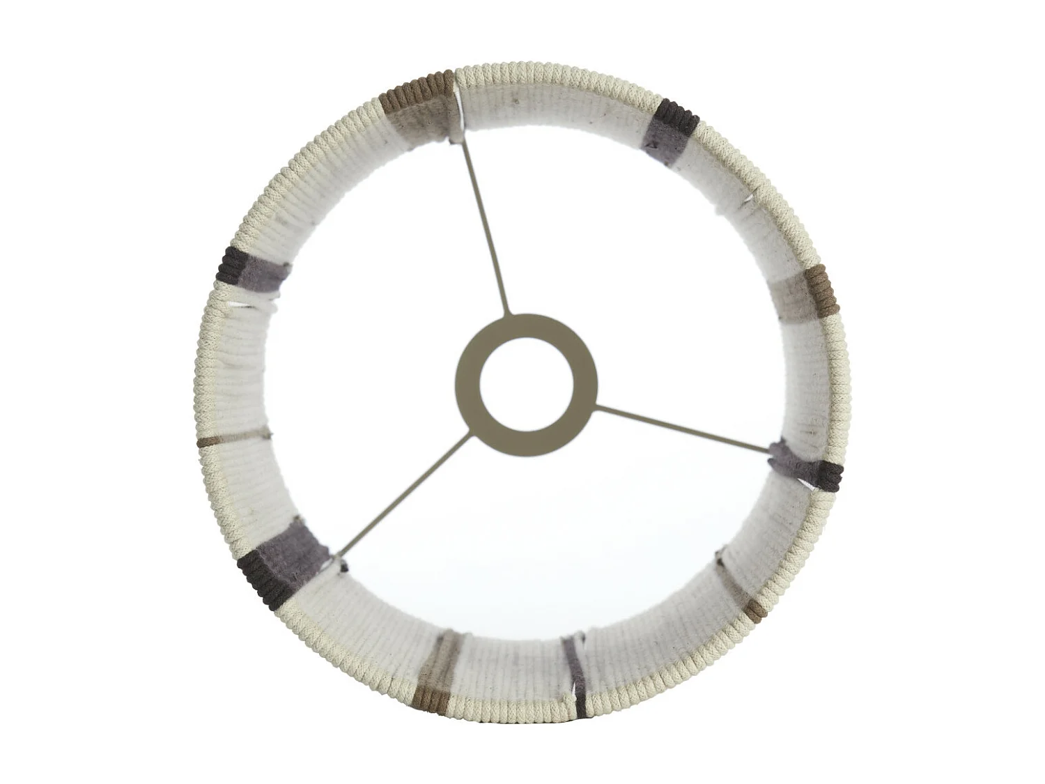 Abat-jour MEDAN - Ø25x36cm - Blanc