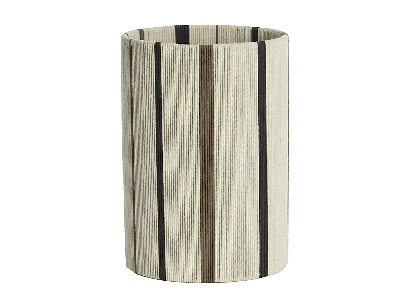 Abat-jour MEDAN - Ø25x36cm - Blanc