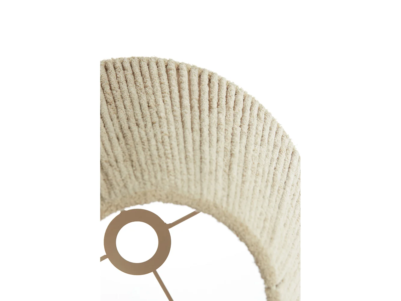 Abat-jour MEDANA - Ø35x30cm - Blanc