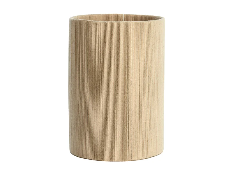 Lampenschirm MEDAN - Ø25x36cm - Weiß