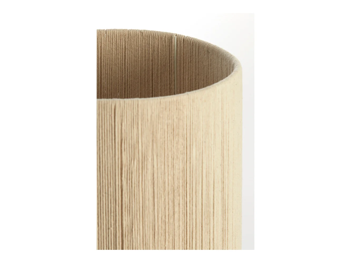 Abat-jour MEDAN - Ø25x36cm - Blanc