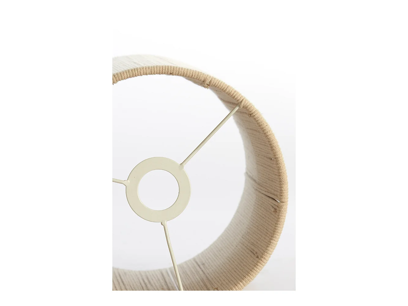 Abat-jour MEDAN - Ø25x36cm - Blanc