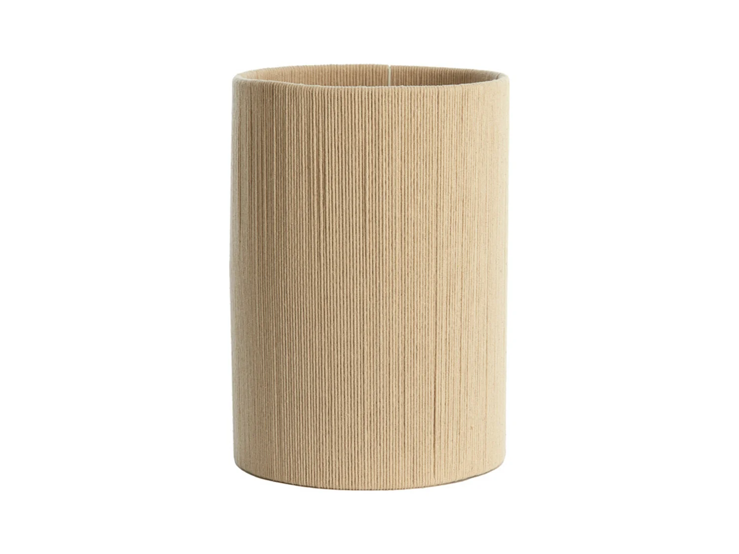Lampenkap MEDAN - Ø25x36cm - Wit
