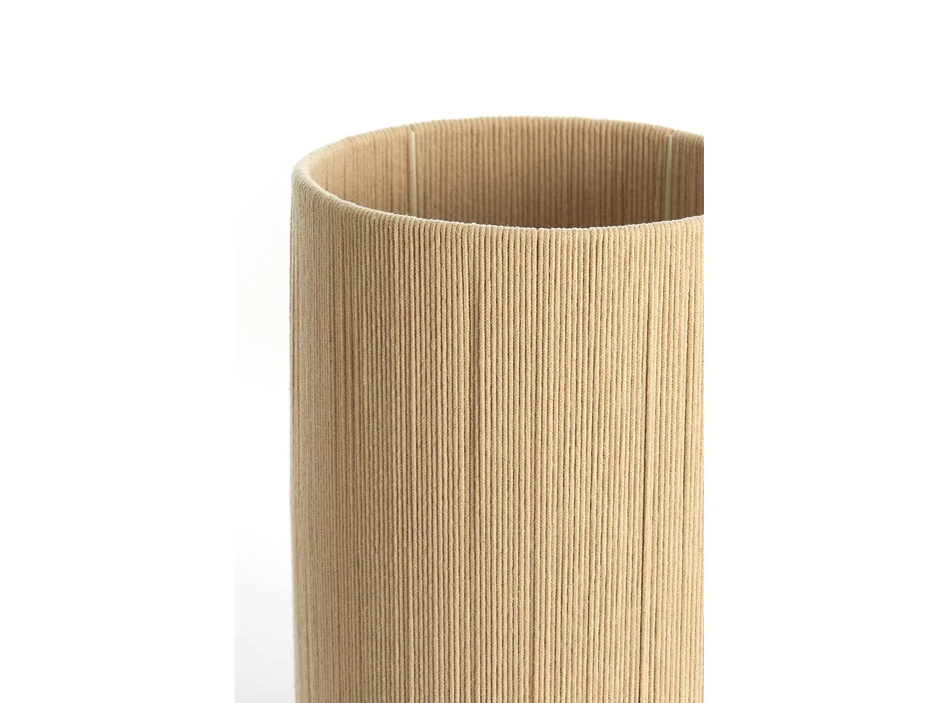 Abat-jour MEDAN - Ø25x36cm - Blanc