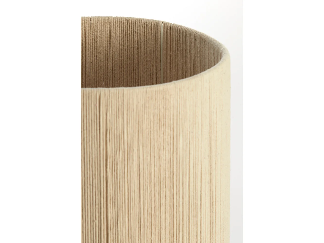 Abat-jour MEDAN - Ø25x36cm - Blanc