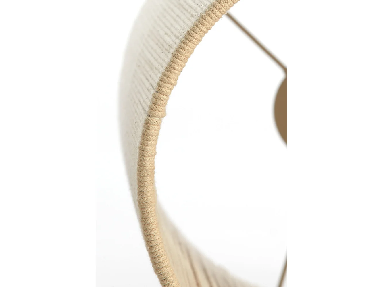 Abat-jour MEDAN - Ø25x36cm - Blanc