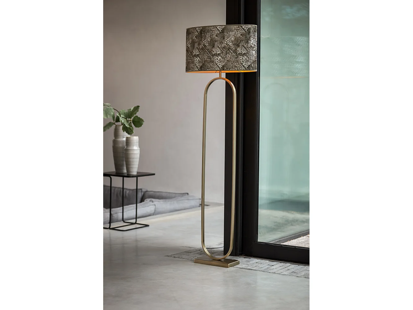 Lampenkap KEYON - 45x21x22cm - Bruin