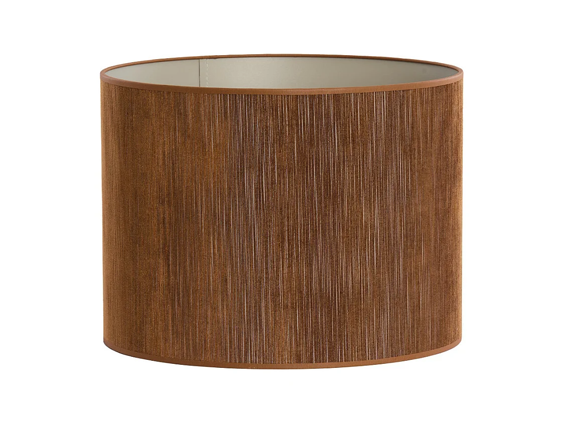 Abat-jour PENNY - Ø30x21cm - Marron