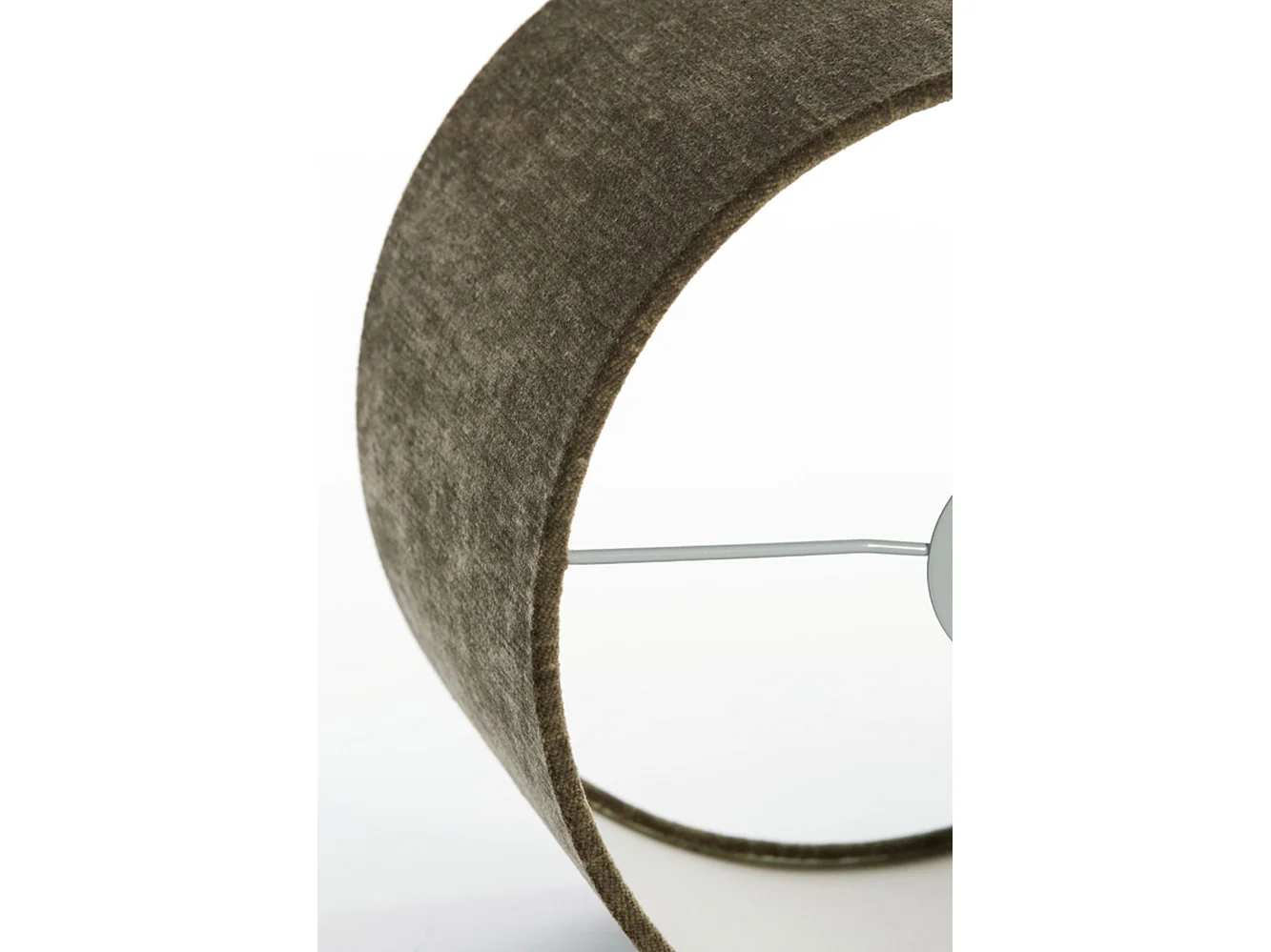 Abat-jour BAYOU - Ø25x18cm - Vert