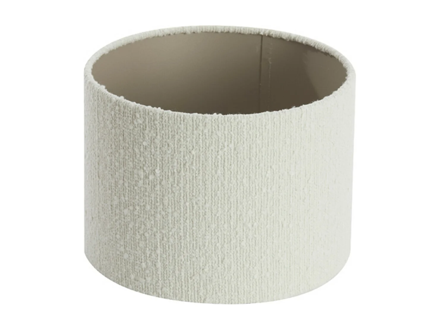 Lampenschirm BOLERO - Ø25x18cm - Weiß