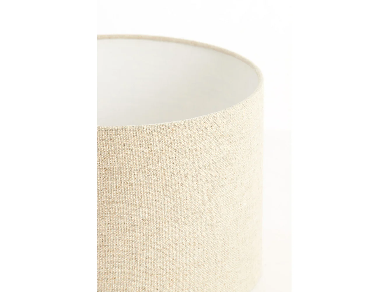 Abat-jour LIVIGNO - Ø25x18cm - Marron