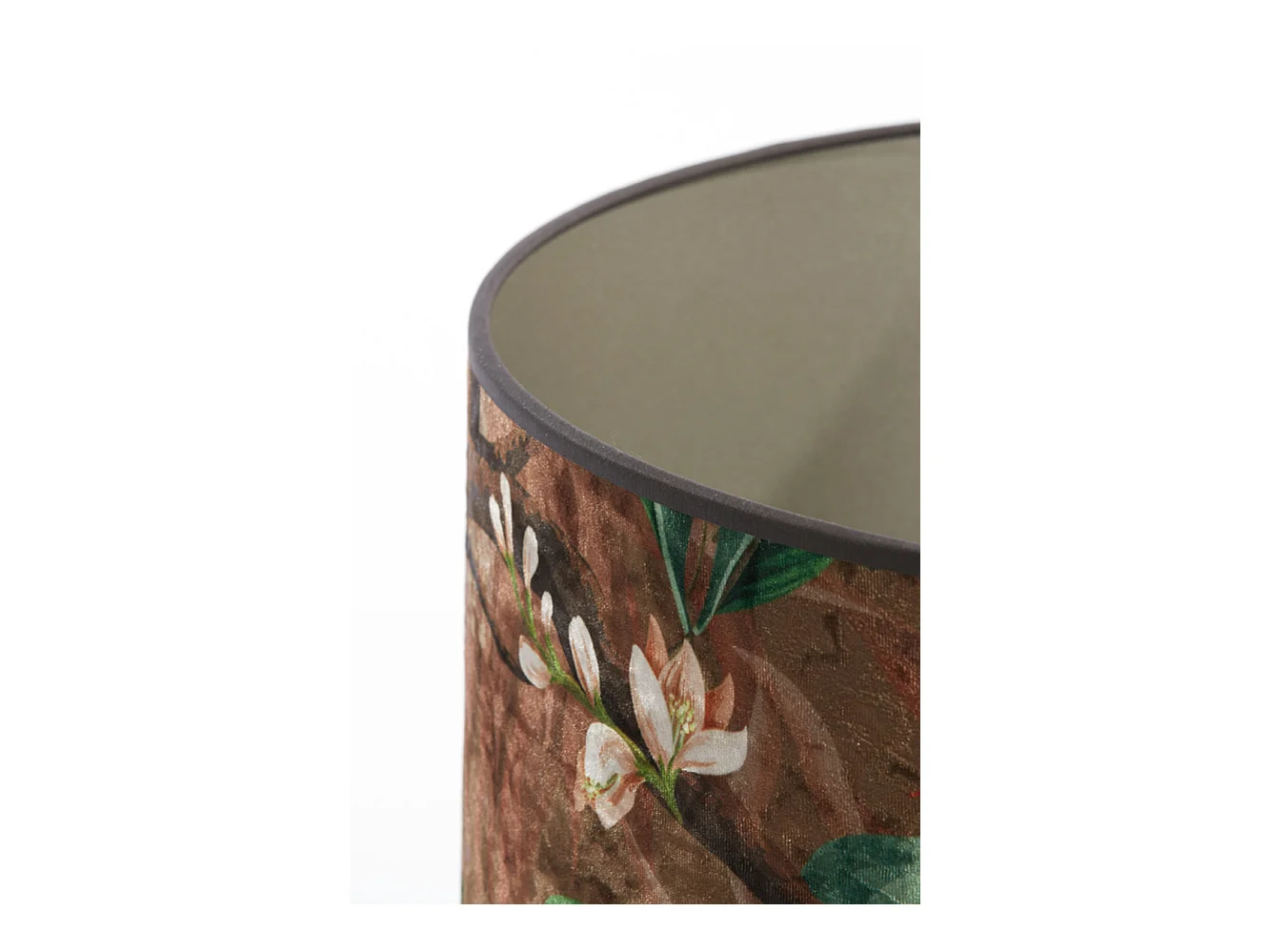 Lampenschirm PASSARO - Ø20x15cm - Braun