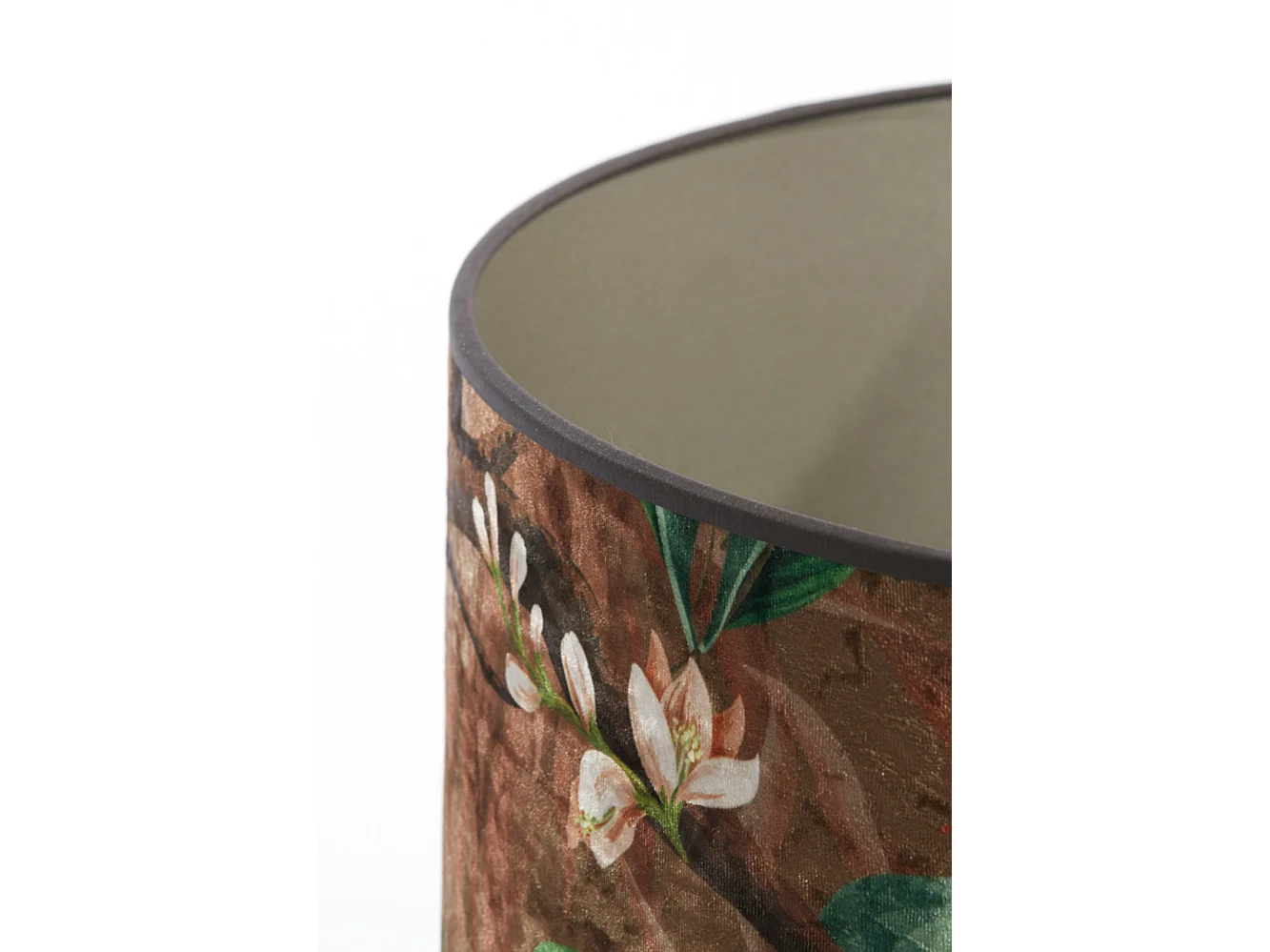 Lampenkap PASSARO - Ø20x15cm - Bruin