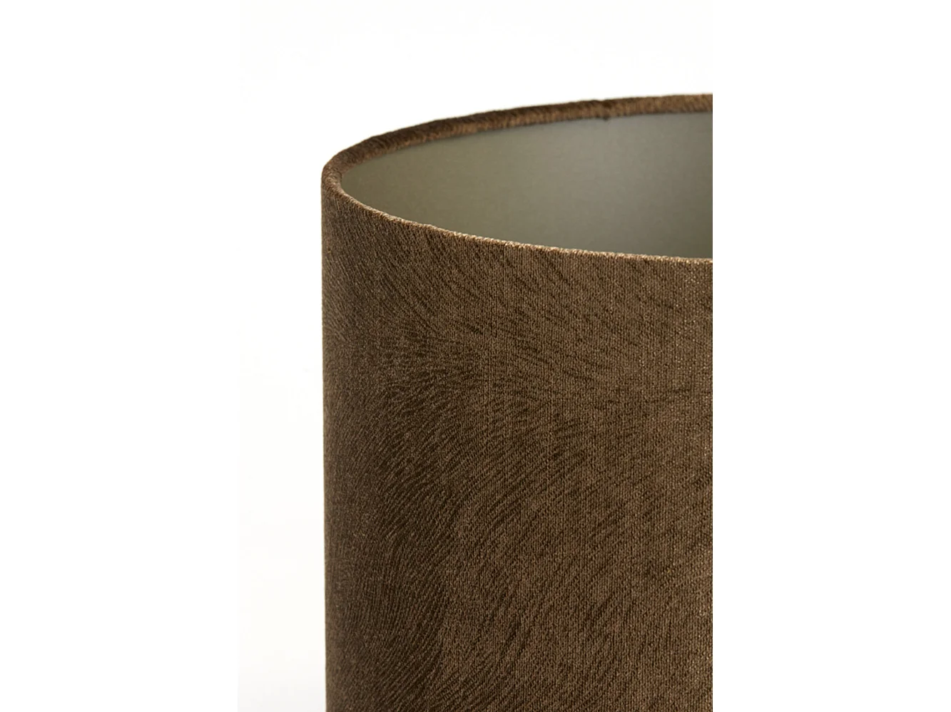 Lampenschirm LUBIS - Ø20x15cm - Braun