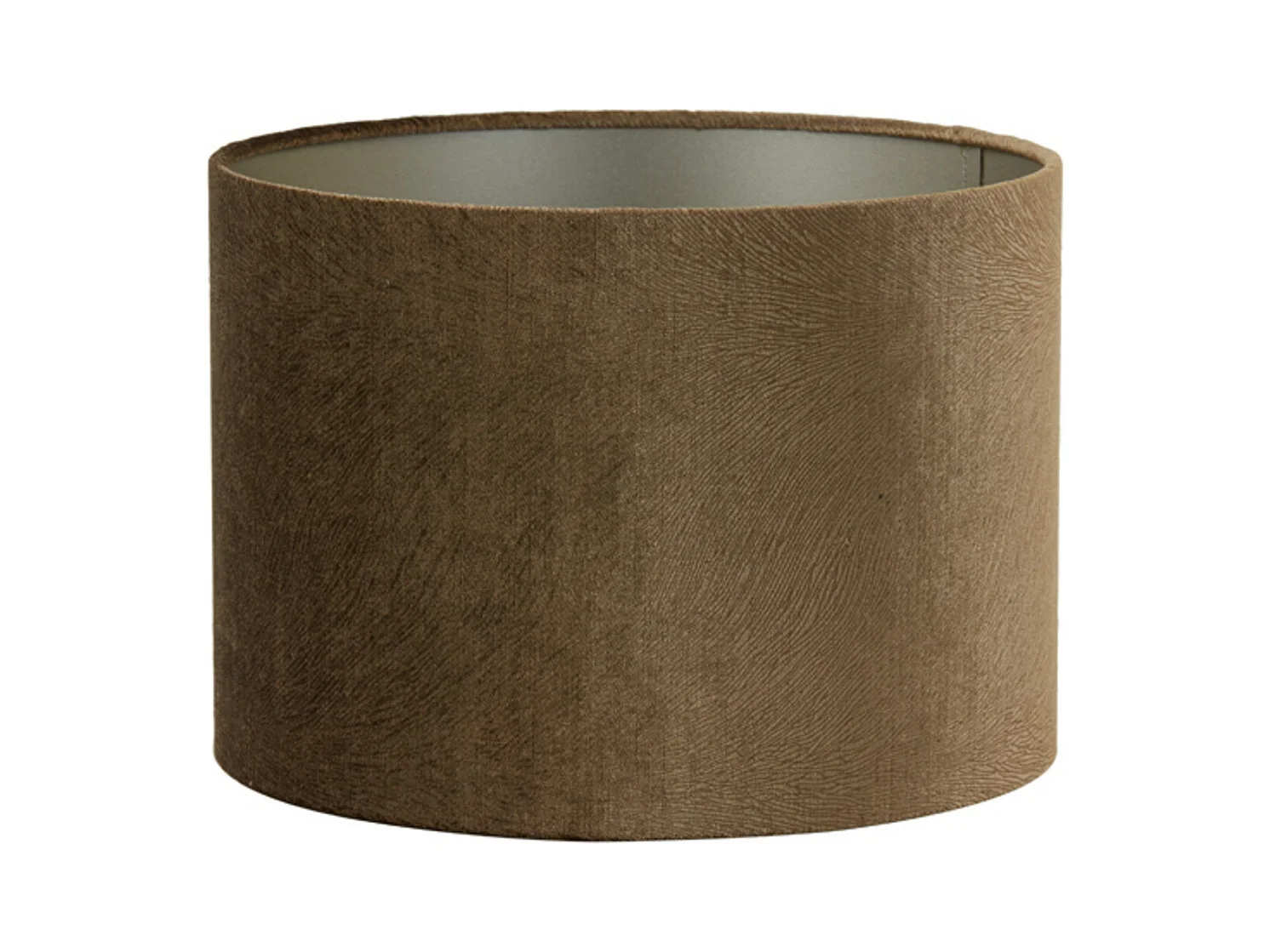Abat-jour LUBIS - Ø20x15cm - Marron