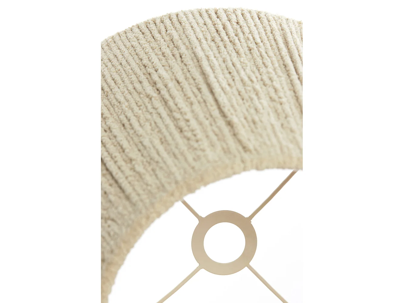 Lampenkap MEDANA - Ø45x40cm - Wit