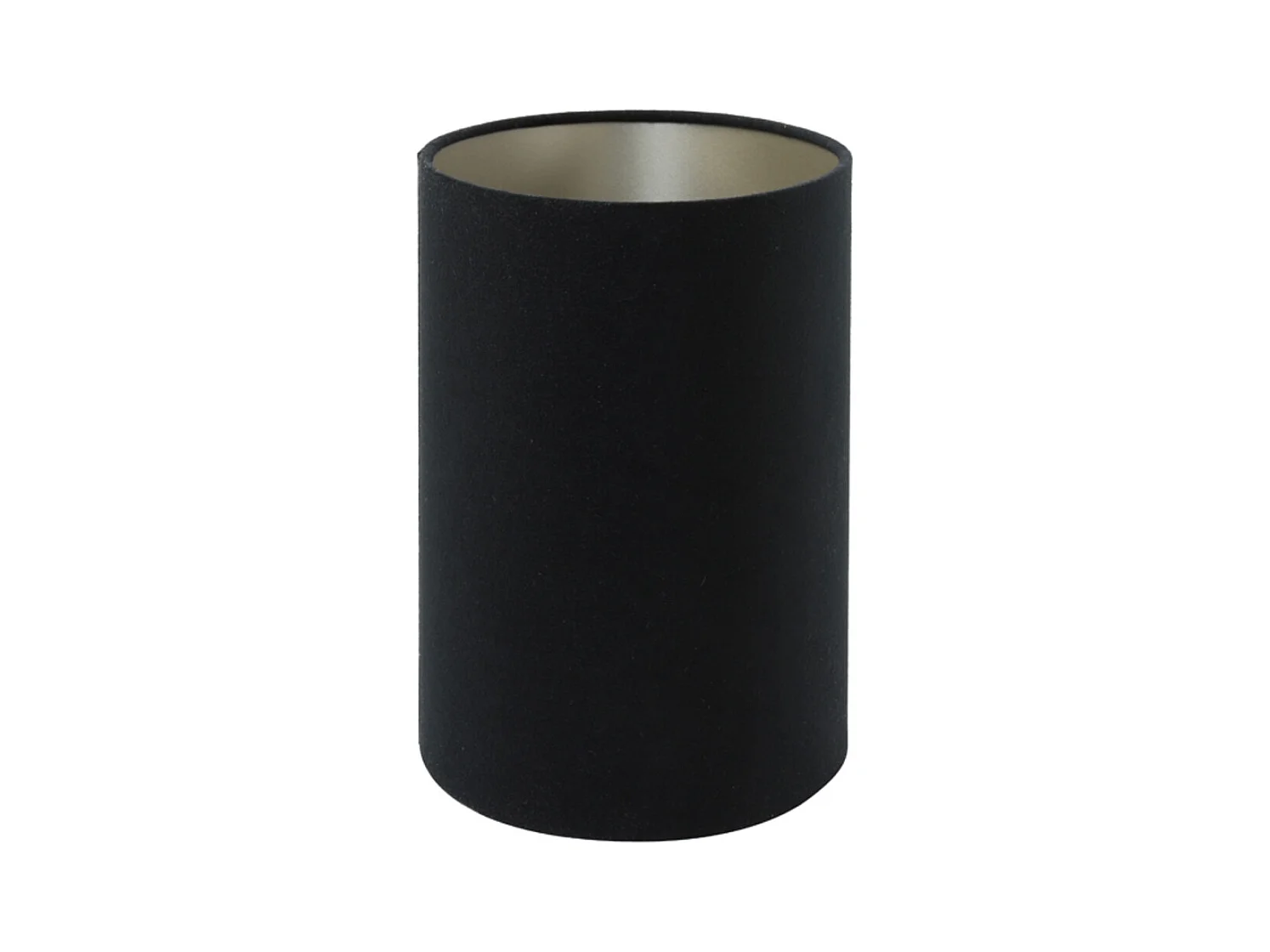 Lampenschirm VELOURS - 30x15x25cm - Schwarz