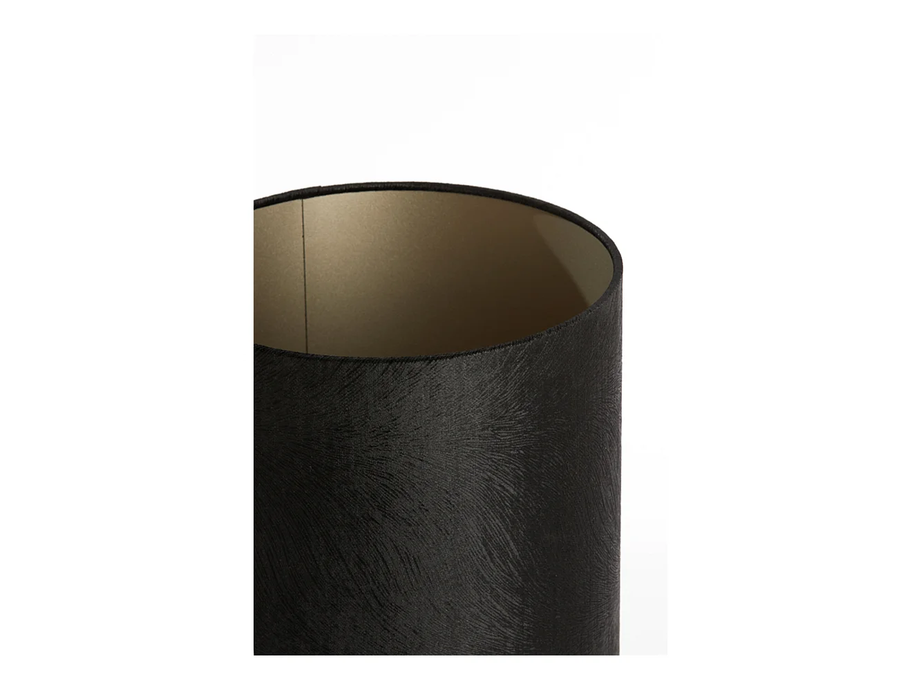 Lampenkap LUBIS - Ø30x42cm - Zwart