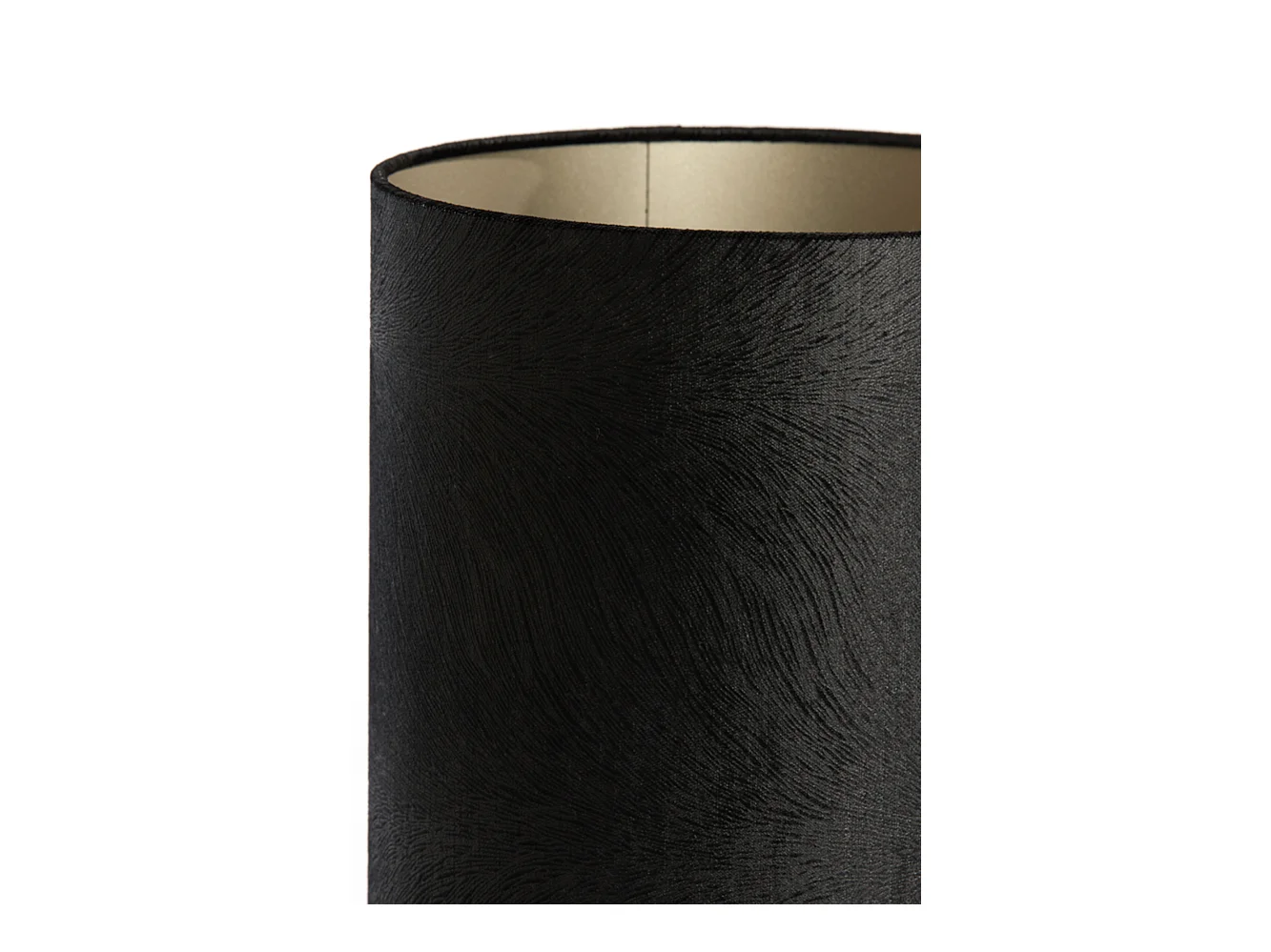 Lampenkap LUBIS - Ø30x42cm - Zwart
