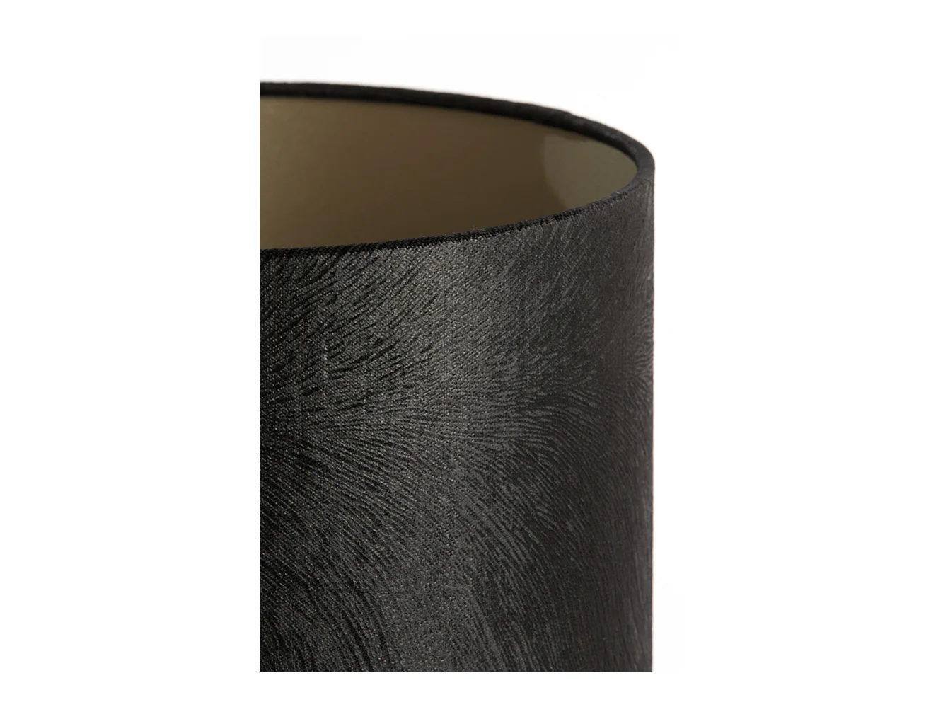 Lampenkap LUBIS - Ø30x42cm - Zwart