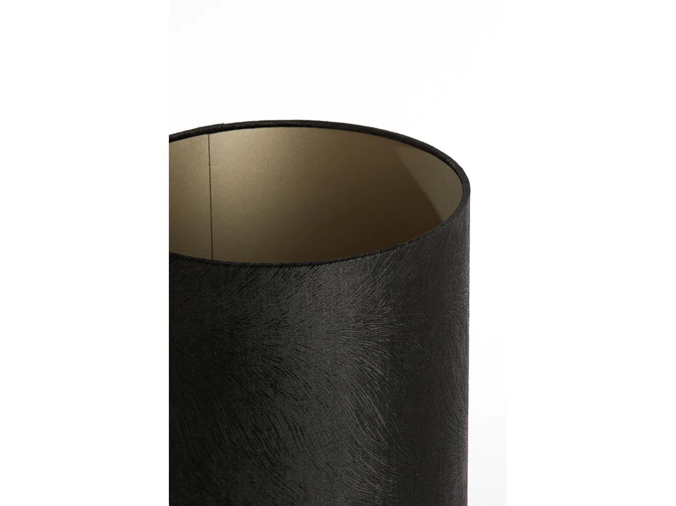Abat-jour LUBIS - Ø30x42cm - Noir