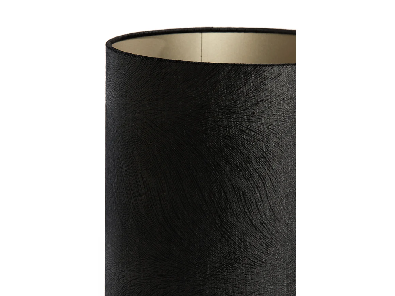 Abat-jour LUBIS - Ø30x42cm - Noir