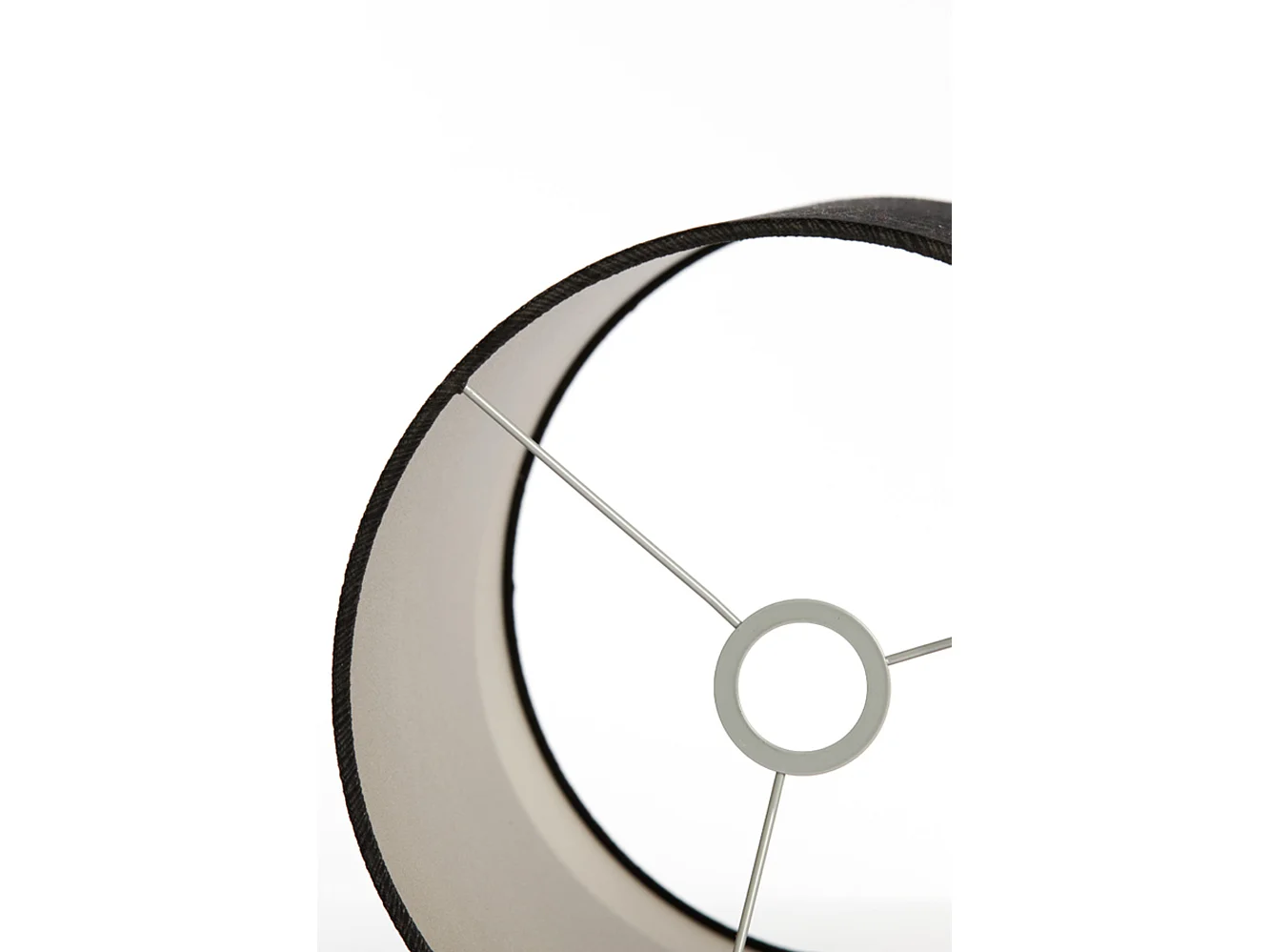 Abat-jour LUBIS - Ø30x42cm - Noir