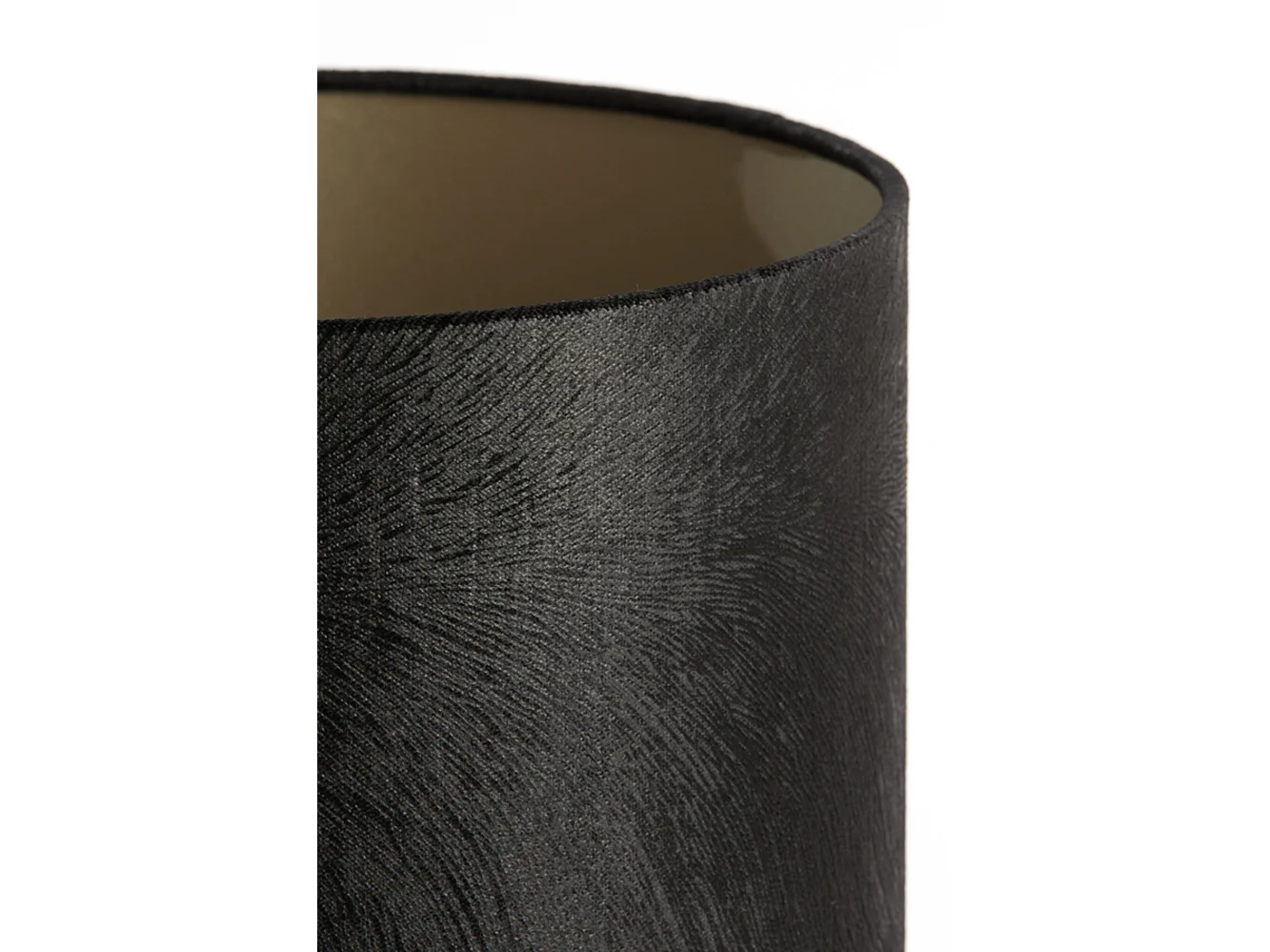 Abat-jour LUBIS - Ø30x42cm - Noir