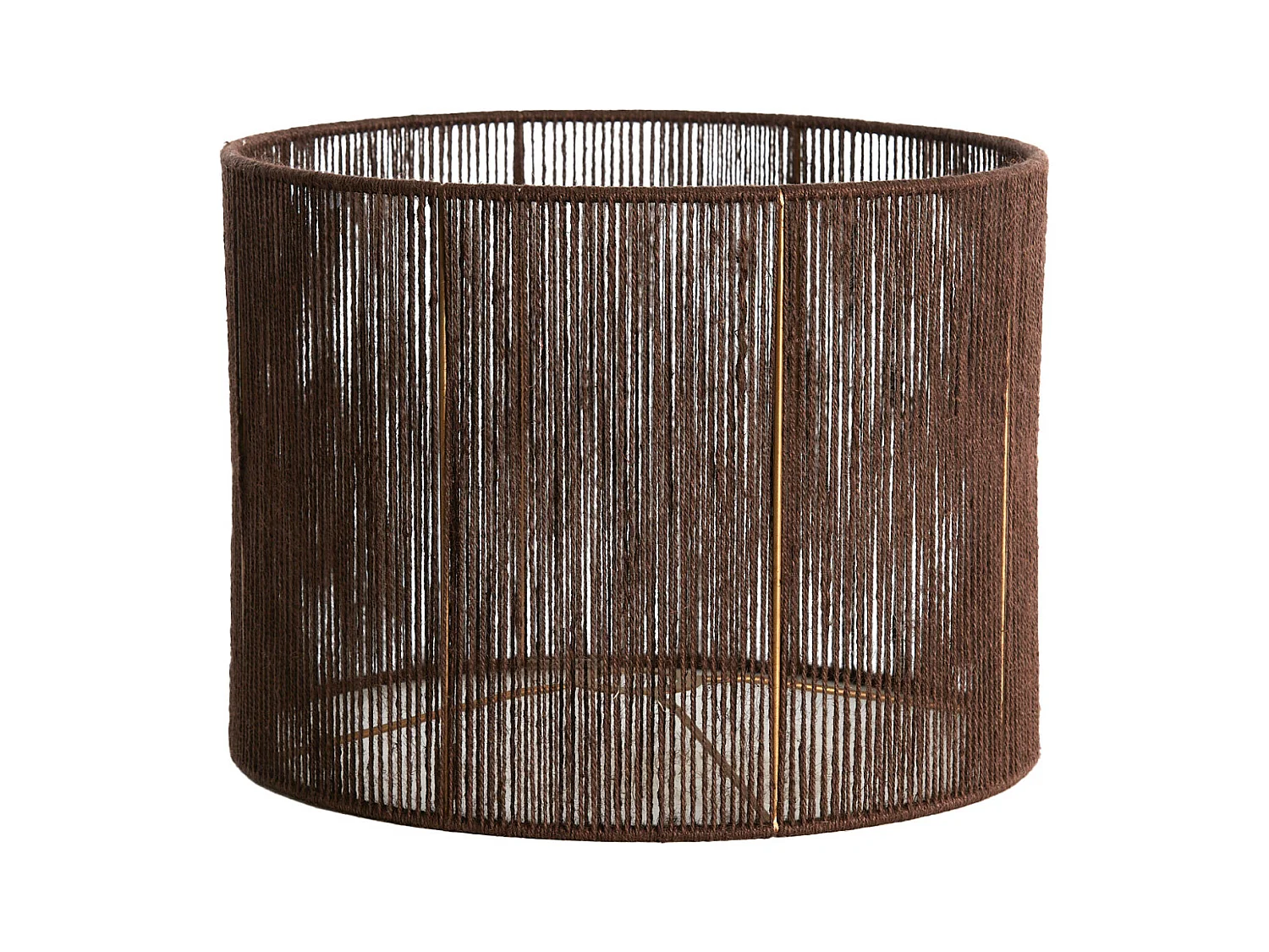 Abat-jour TOSSA - Ø40x30cm - Marron