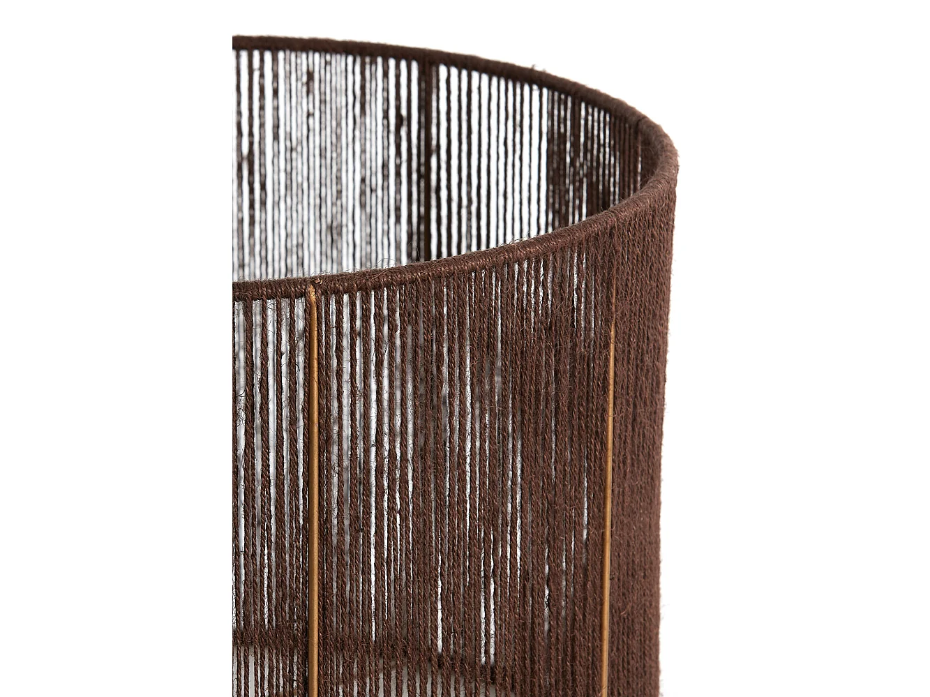 Abat-jour TOSSA - Ø40x30cm - Marron