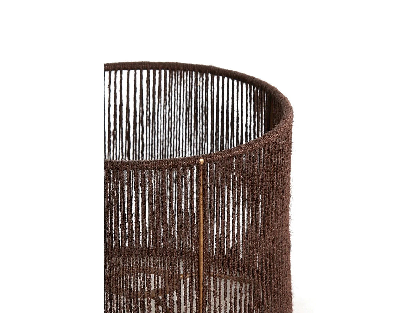 Lampenkap TOSSA - Ø40x30cm - Bruin