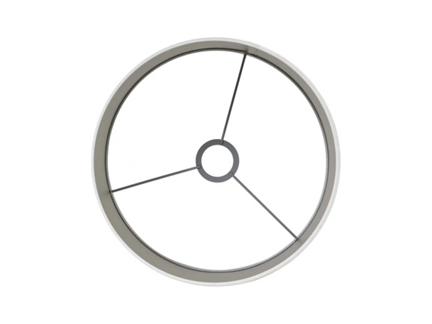 Abat-jour SAVERNA - Ø50x38cm - Blanc