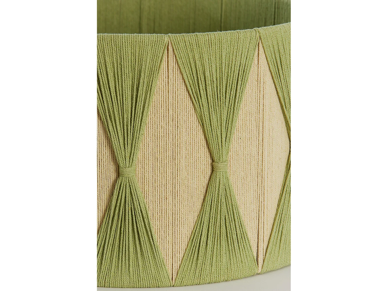 Abat-jour HANNAH - Ø30x21cm - Vert