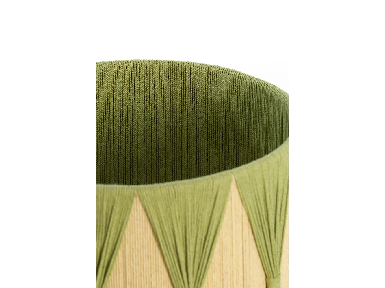 Abat-jour HANNAH - Ø30x21cm - Vert