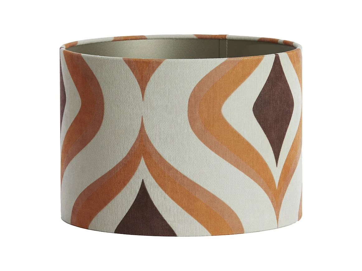 Abat-jour COOKIE - Ø30x21cm - Marron