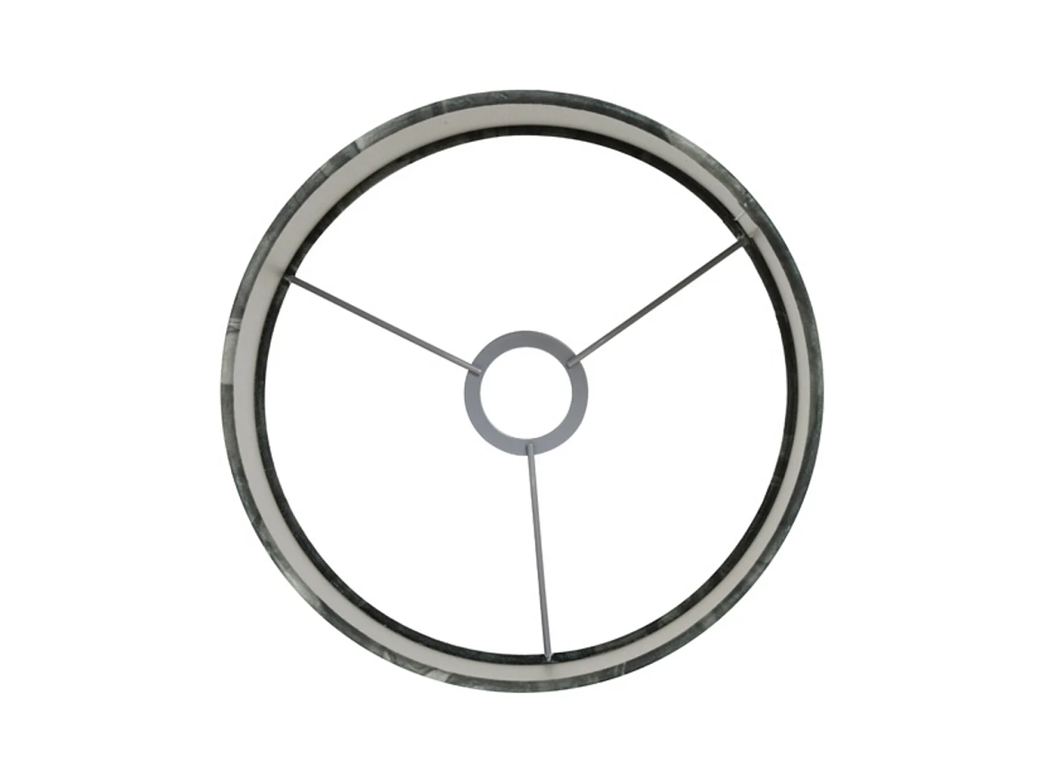 Lampenschirm MARMOR - Ø25x18cm - Grün